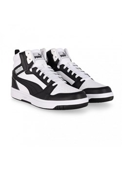 Męskie sneakersy Puma Rebound v6 - czarne ze sklepu Sportstylestory.com w kategorii Buty sportowe męskie - zdjęcie 176424172