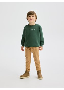 Reserved - Świąteczna bluza - ciemnozielony ze sklepu Reserved w kategorii Bluzy chłopięce - zdjęcie 176433804