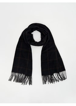 Reserved - Szalik w kratę - czarny ze sklepu Reserved w kategorii Szaliki męskie - zdjęcie 176434171