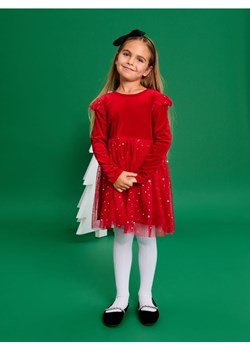 Sinsay - Sukienka świąteczna - czerwony ze sklepu Sinsay w kategorii Sukienki dziewczęce - zdjęcie 176463764