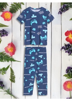 Sinsay - Piżama dwuczęściowa - granatowy ze sklepu Sinsay w kategorii Piżamy dziecięce - zdjęcie 176463964