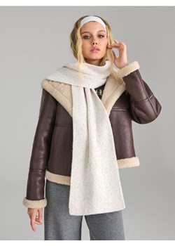 Sinsay - Szalik - kremowy ze sklepu Sinsay w kategorii Szaliki i chusty damskie - zdjęcie 176465702