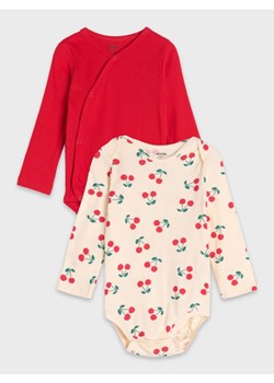 Sinsay - Body 2 pack - kremowy ze sklepu Sinsay w kategorii Body niemowlęce - zdjęcie 176465783