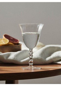 Sinsay - Kieliszek z ozdobną nóżką - biały ze sklepu Sinsay w kategorii Kieliszki - zdjęcie 176466244