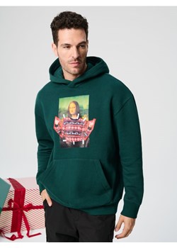 Sinsay - Bluza świąteczna - zielony ze sklepu Sinsay w kategorii Bluzy męskie - zdjęcie 176466681