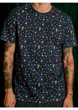 Sinsay - Koszulka Grinch - granatowy ze sklepu Sinsay w kategorii T-shirty męskie - zdjęcie 176466801