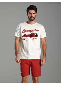 Sinsay - Piżama męska - kremowy ze sklepu Sinsay w kategorii Piżamy męskie - zdjęcie 176467341