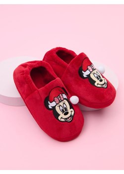 Sinsay - Kapcie Minnie Mouse - czerwony ze sklepu Sinsay w kategorii Kapcie dziecięce - zdjęcie 176467511