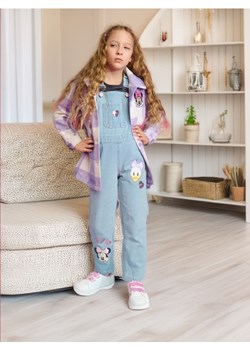 Sinsay - Kurtka koszulowa z Myszką Minnie - fioletowy ze sklepu Sinsay w kategorii Kurtki dziewczęce - zdjęcie 176467854