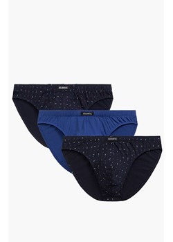 Atlantic 3-pack slipy męskie Sport 3MP-176-GRA/GRA/NIE, Kolor granatowo-niebieski, Rozmiar M, ATLANTIC ze sklepu Intymna w kategorii Majtki męskie - zdjęcie 176469783