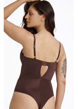 Esotiq body damskie Influensa 40867-89X, Kolor brązowy, Rozmiar L, Esotiq ze sklepu Intymna w kategorii Body damskie - zdjęcie 176470144