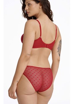 Esotiq czerwone figi Izzie 40923-33X, Kolor czerwony, Rozmiar 2XL, Esotiq ze sklepu Intymna w kategorii Majtki damskie - zdjęcie 176470233