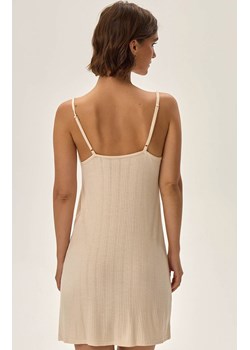 Esotiq damska koszula nocna Pf Jenius 42193-08X, Kolor beżowy, Rozmiar L, Esotiq ze sklepu Intymna w kategorii Koszule nocne - zdjęcie 176470472