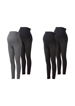 esmara® Legginsy damskie ciążowe, 2 pary ze sklepu LIDL Sklep w kategorii Spodnie ciążowe - zdjęcie 176485770