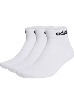 Skarpety Linear Ankle Socks Cushioned Socks 3 pary Adidas ze sklepu SPORT-SHOP.pl w kategorii Skarpetki męskie - zdjęcie 176550601