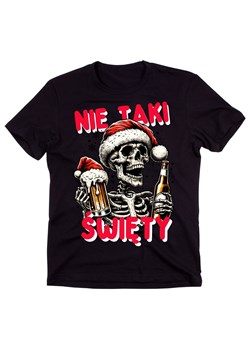 FAJNA KOSZULKA NA ŚWIĘTA NIE TAKI ŚWIĘTY ze sklepu Time For Fashion w kategorii T-shirty męskie - zdjęcie 176551174