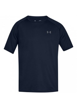 Męska koszulka treningowa UNDER ARMOUR Tech 2.0 SS Tee - granatowa ze sklepu Sportstylestory.com w kategorii T-shirty męskie - zdjęcie 176555130