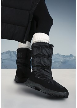 Czarne Śniegowce Corcoran ze sklepu born2be.pl w kategorii Śniegowce damskie - zdjęcie 176561950
