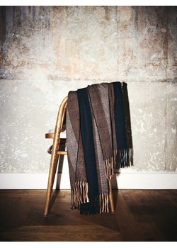 Reserved - Szalik z frędzlami - beżowy ze sklepu Reserved w kategorii Szaliki męskie - zdjęcie 176564914