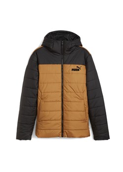 PUMA Kurtka męska Ess Hooded Padded Jacket miodowa ze sklepu taniesportowe.pl w kategorii Kurtki męskie - zdjęcie 176569214