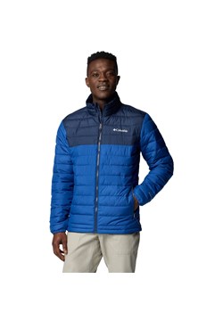 COLUMBIA Kurtka męska Powder Lite II Jacket niebieska ze sklepu taniesportowe.pl w kategorii Kurtki męskie - zdjęcie 176569432