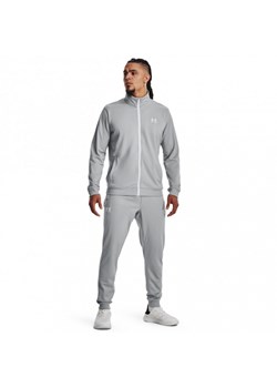 Męskie spodnie treningowe Under Armour Sportstyle Tricot Jogger - szare ze sklepu Sportstylestory.com w kategorii Spodnie męskie - zdjęcie 176569700