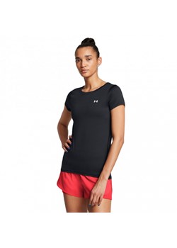 Damska koszulka treningowa Under Armour Tech Mesh SS - czarna ze sklepu Sportstylestory.com w kategorii Bluzki damskie - zdjęcie 176571523