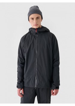 Męska kurtka trekkingowa 4F 4FWAW24TTJAM513 - czarna ze sklepu Sportstylestory.com w kategorii Kurtki męskie - zdjęcie 176571754