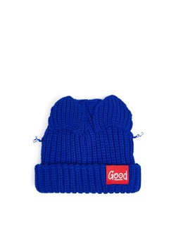 Cropp - Czapka z uszami - niebieski ze sklepu Cropp w kategorii Czapki zimowe męskie - zdjęcie 176574881