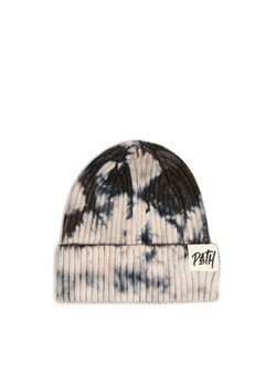 Cropp - Czapka beanie z efektem tie-dye - szary ze sklepu Cropp w kategorii Czapki zimowe męskie - zdjęcie 176574903