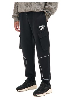 Cropp - Dresowe joggery comfort - czarny ze sklepu Cropp w kategorii Spodnie męskie - zdjęcie 176576650