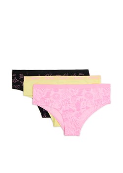 Cropp - 3 pack majtek z motywem Shreka - wielobarwny ze sklepu Cropp w kategorii Majtki damskie - zdjęcie 176578583