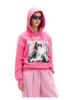 Cropp - Różowa bluza z kapturem Bratz - różowy ze sklepu Cropp w kategorii Bluzy damskie - zdjęcie 176579343