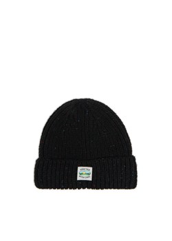 Cropp - Czarna czapka beanie - czarny ze sklepu Cropp w kategorii Czapki zimowe męskie - zdjęcie 176579413