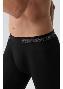 Legginsy sportowe męskie czarne Performance BML-016, Kolor czarny, Rozmiar M, ATLANTIC ze sklepu Primodo w kategorii Kalesony - zdjęcie 176581871