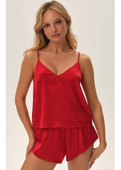 Esotiq satynowa piżama damska Jelly 42084-33X, Kolor czerwony, Rozmiar XL, Esotiq ze sklepu Primodo w kategorii Koszule męskie - zdjęcie 176582544