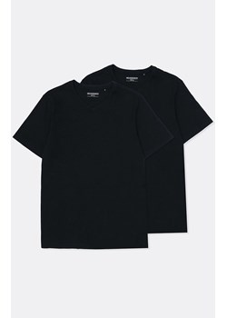 Henderson 2-pack czarny t-shirt męski Actual 41639-99X, Kolor czarny, Rozmiar 2XL, Henderson ze sklepu Primodo w kategorii T-shirty męskie - zdjęcie 176583201