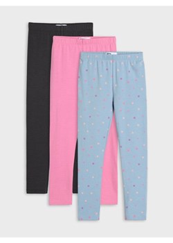 Sinsay - Legginsy 3 pack - wielobarwny ze sklepu Sinsay w kategorii Spodnie dziewczęce - zdjęcie 176593350