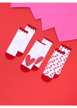 Sinsay - Skarpetki 3 pack - wielobarwny ze sklepu Sinsay w kategorii Skarpetki dziecięce - zdjęcie 176594324