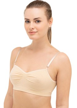 Bawełniany biustonosz beżowy Comfort Cotton BR0001W, Kolor beżowy, Rozmiar 80C, Brubeck ze sklepu Intymna w kategorii Biustonosze - zdjęcie 176602742