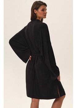 Esotiq szlafrok damski Joya 42049-99X, Kolor czarny, Rozmiar 2XL, Esotiq ze sklepu Intymna w kategorii Szlafroki damskie - zdjęcie 176602791