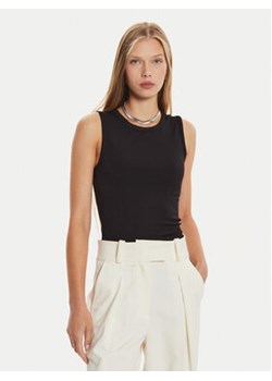 Calvin Klein Top K20K207748 Czarny Slim Fit ze sklepu MODIVO w kategorii Bluzki damskie - zdjęcie 176604004