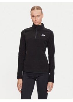 The North Face Polar Glacier NF0A855M Czarny Regular Fit ze sklepu MODIVO w kategorii Bluzy damskie - zdjęcie 176606670