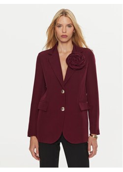 Maryley Marynarka 24IB202/43GI Bordowy Regular Fit ze sklepu MODIVO w kategorii Marynarki damskie - zdjęcie 176608594