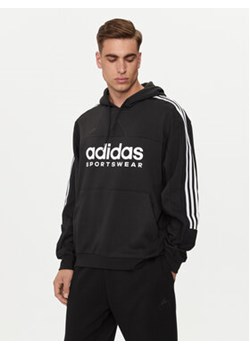 adidas Bluza House of Tiro IV8126 Czarny Loose Fit ze sklepu MODIVO w kategorii Bluzy męskie - zdjęcie 176617850