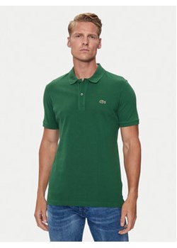 Lacoste Polo PH4012 Zielony Slim Fit ze sklepu MODIVO w kategorii T-shirty męskie - zdjęcie 176619271