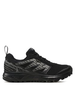 Salomon Sneakersy Wander Gore-Tex L47148400 Czarny ze sklepu MODIVO w kategorii Buty trekkingowe męskie - zdjęcie 176619304