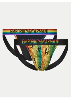 Emporio Armani Underwear Komplet 2 par slipów Jock Strap 111932 4R513 3342 Kolorowy ze sklepu MODIVO w kategorii Majtki męskie - zdjęcie 176629441