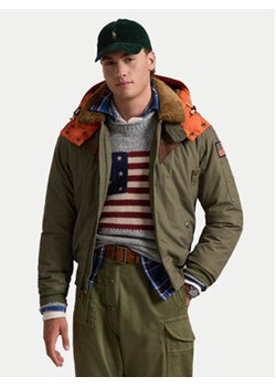 Polo Ralph Lauren Kurtka bomber 710945493001 Zielony Regular Fit ze sklepu MODIVO w kategorii Kurtki męskie - zdjęcie 176632782