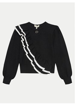 TWINSET Sweter 242GJ3021 Czarny Regular Fit ze sklepu MODIVO w kategorii Swetry dziewczęce - zdjęcie 176632993